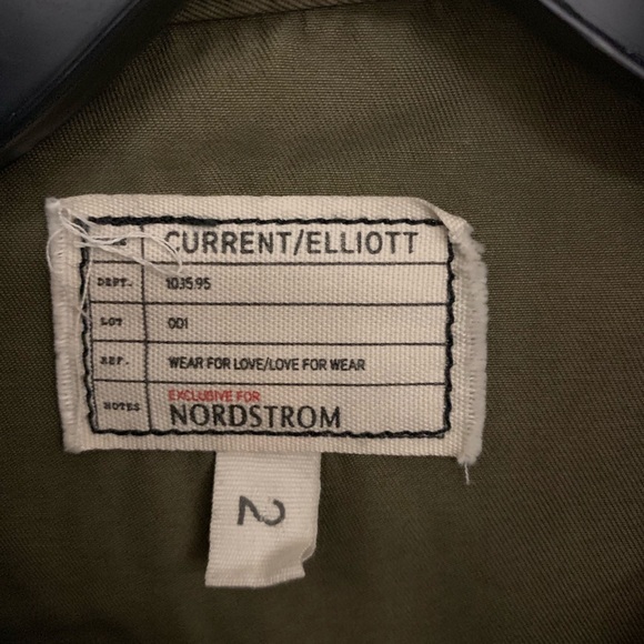 Current/Elliot Commander Army Jacket - Picture 3 of 3